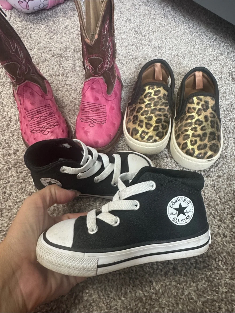 3 Pair Toddler shoes
